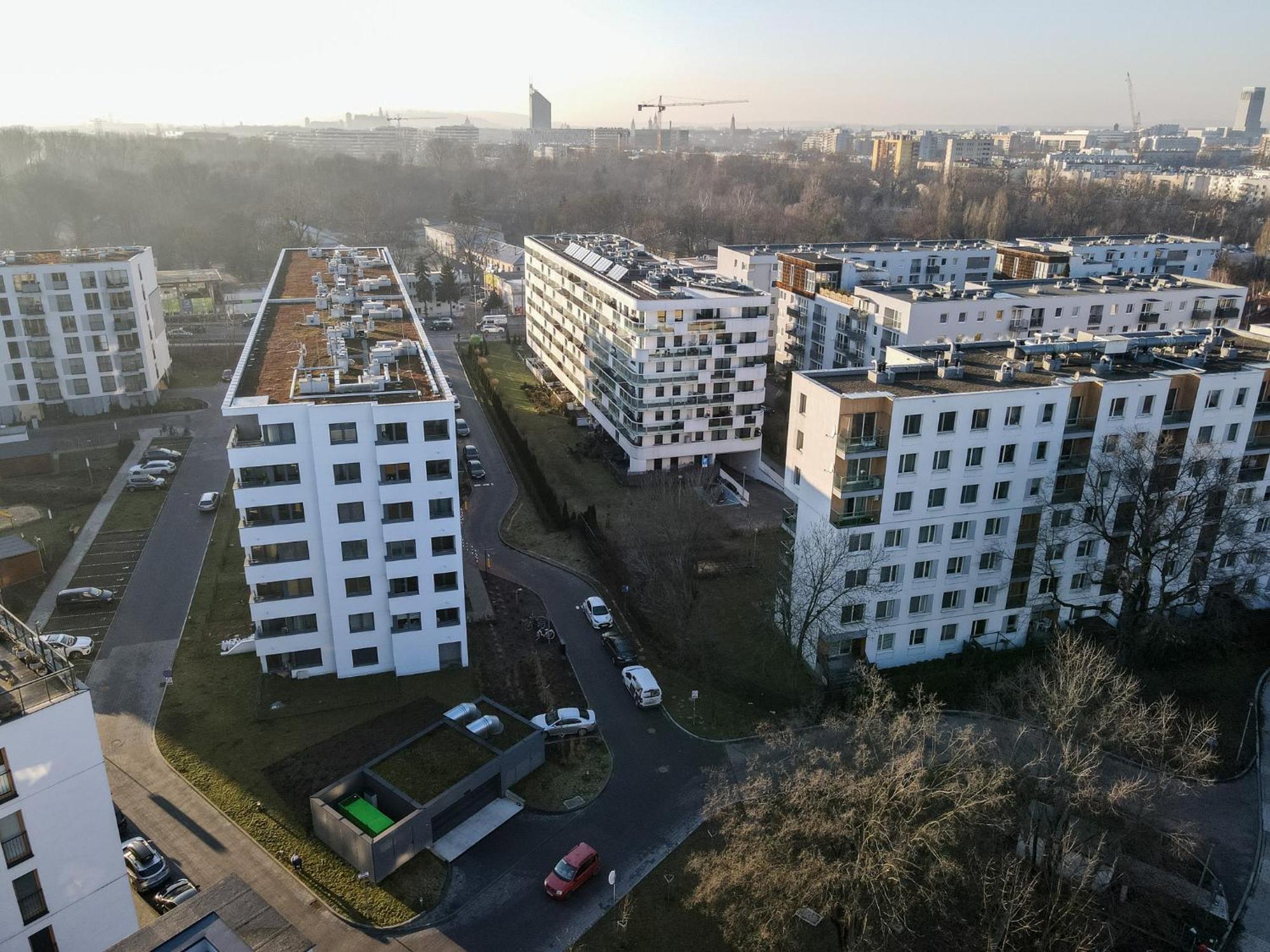 Dabie Park Residence Krakau Buitenkant foto