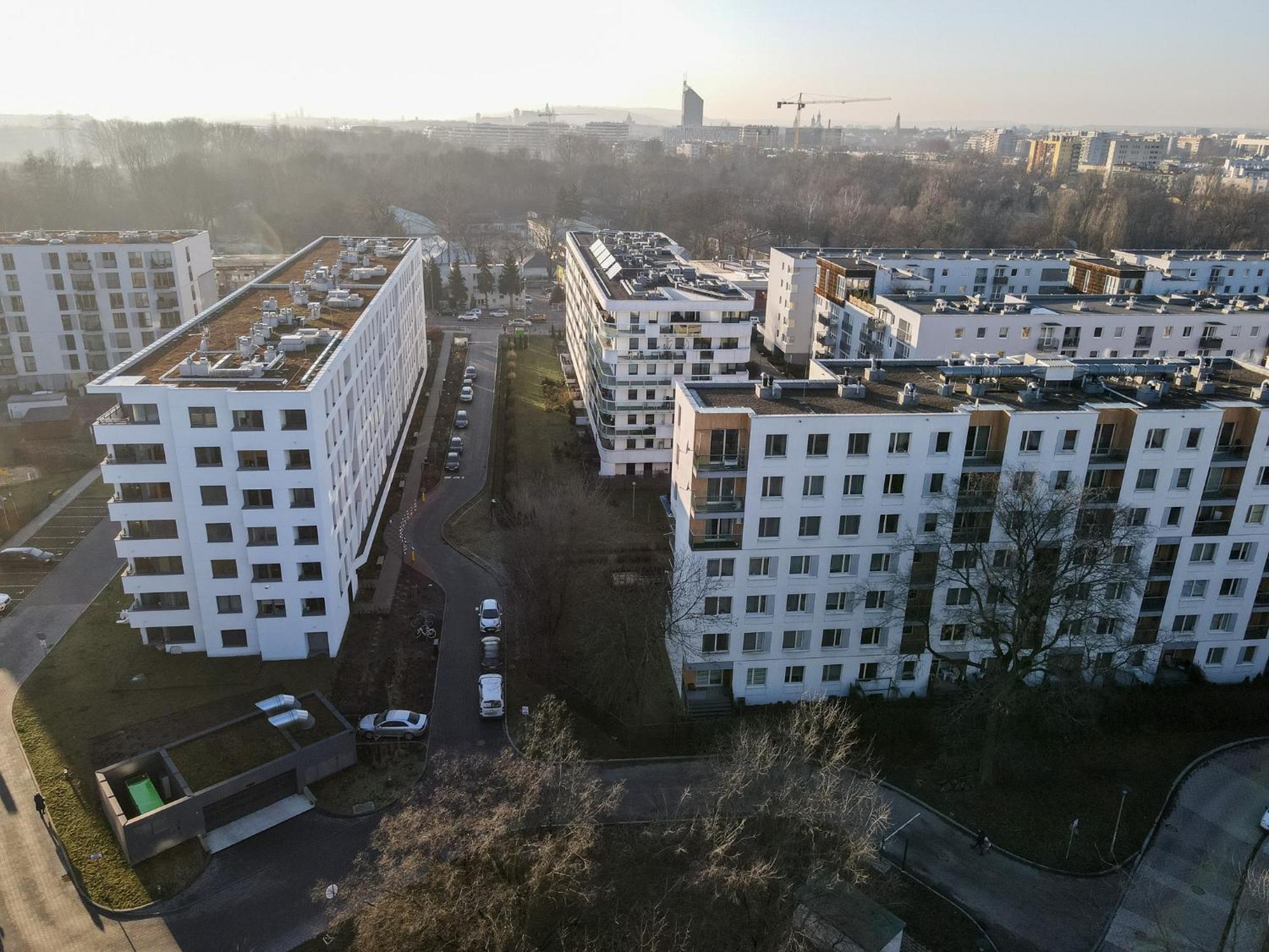 Dabie Park Residence Krakau Buitenkant foto
