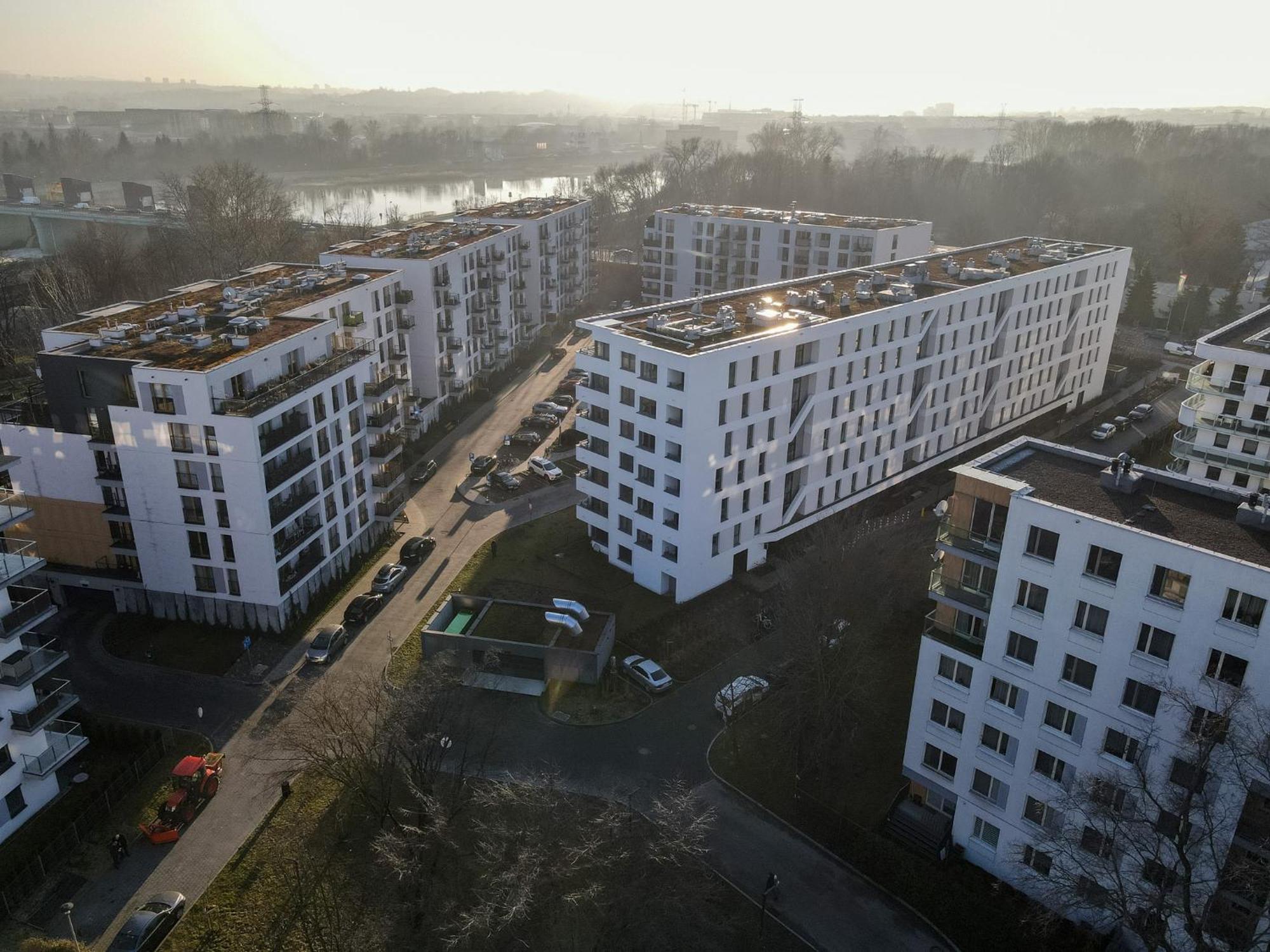 Dabie Park Residence Krakau Buitenkant foto