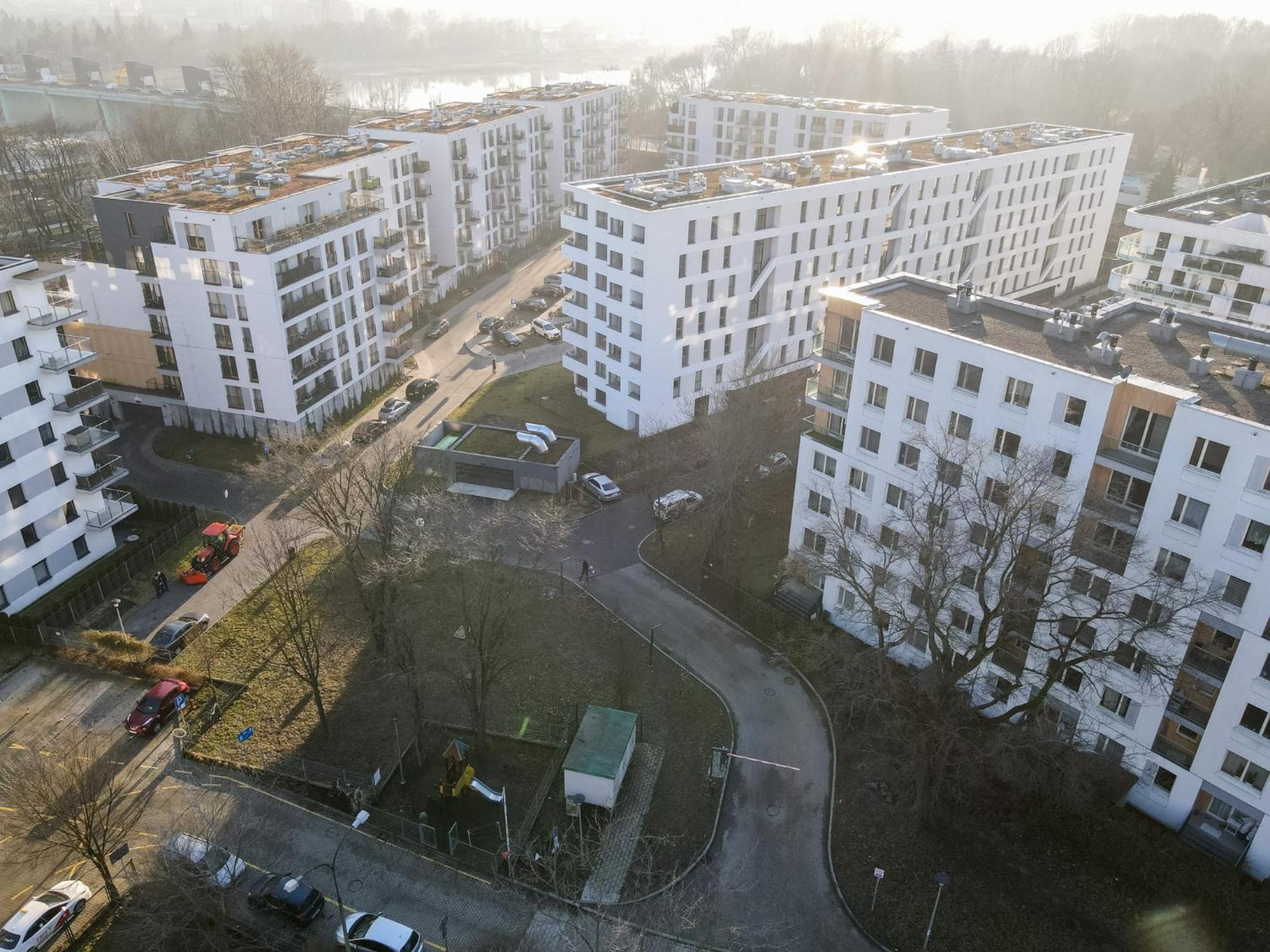 Dabie Park Residence Krakau Buitenkant foto
